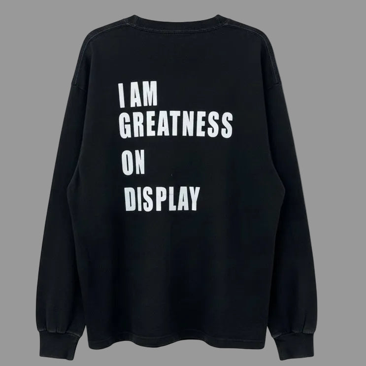 The I AM G.O.D. Long Sleeve Tee is built for presence