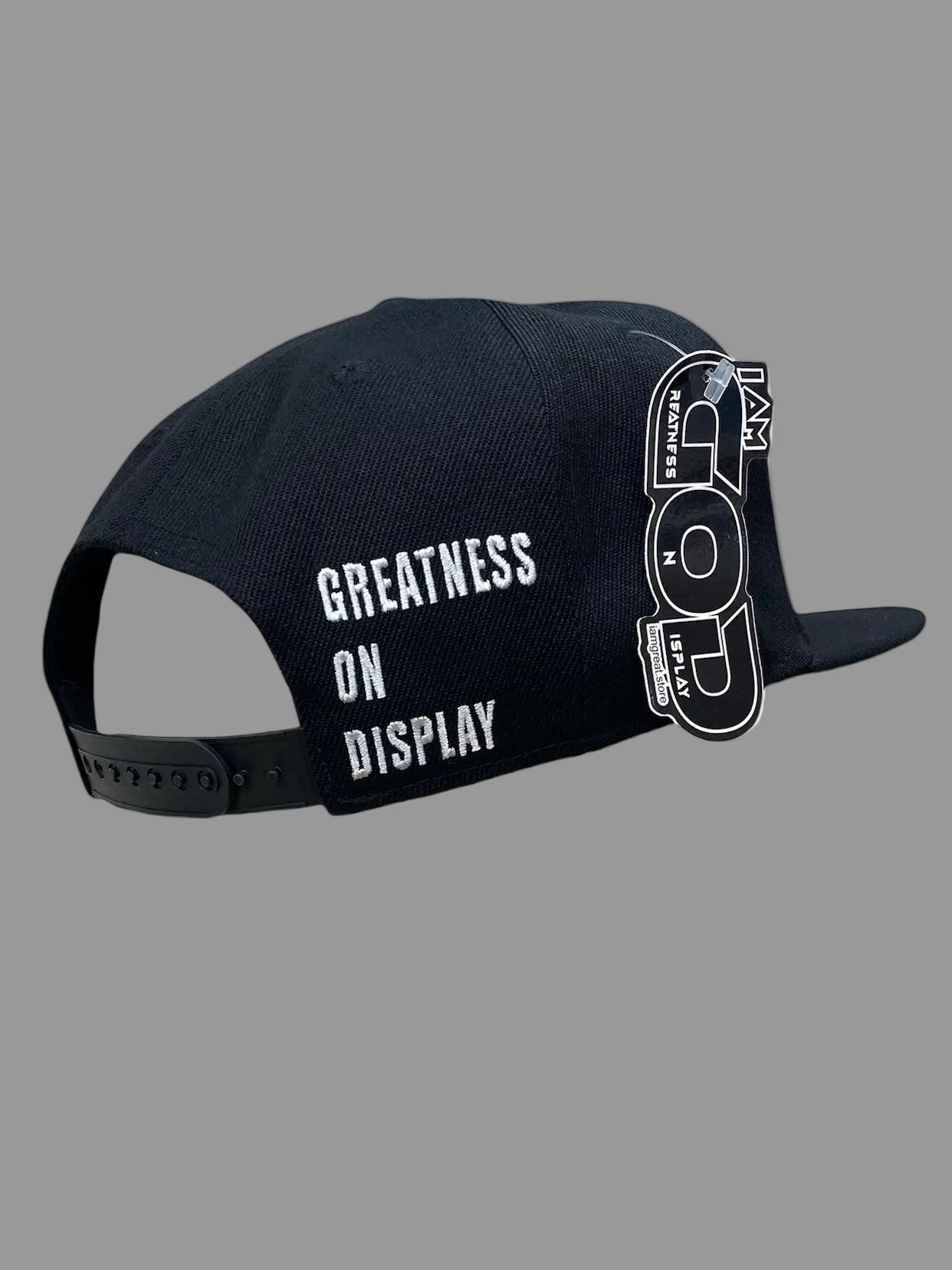 Black Cotton SnapBacks