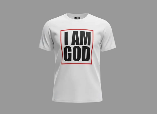 🛍️ I AM G.O.D.™ Essential Tee (White)